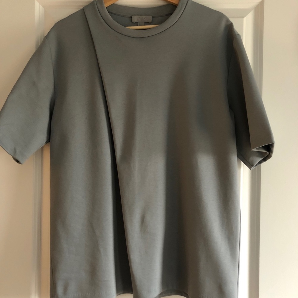 COS draped shirt